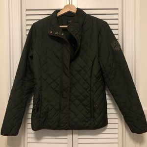 Lauren Ralph Lauren Green Quilted Jacket